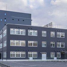 和泉市新庁舎整備付帯工事 外観北西面